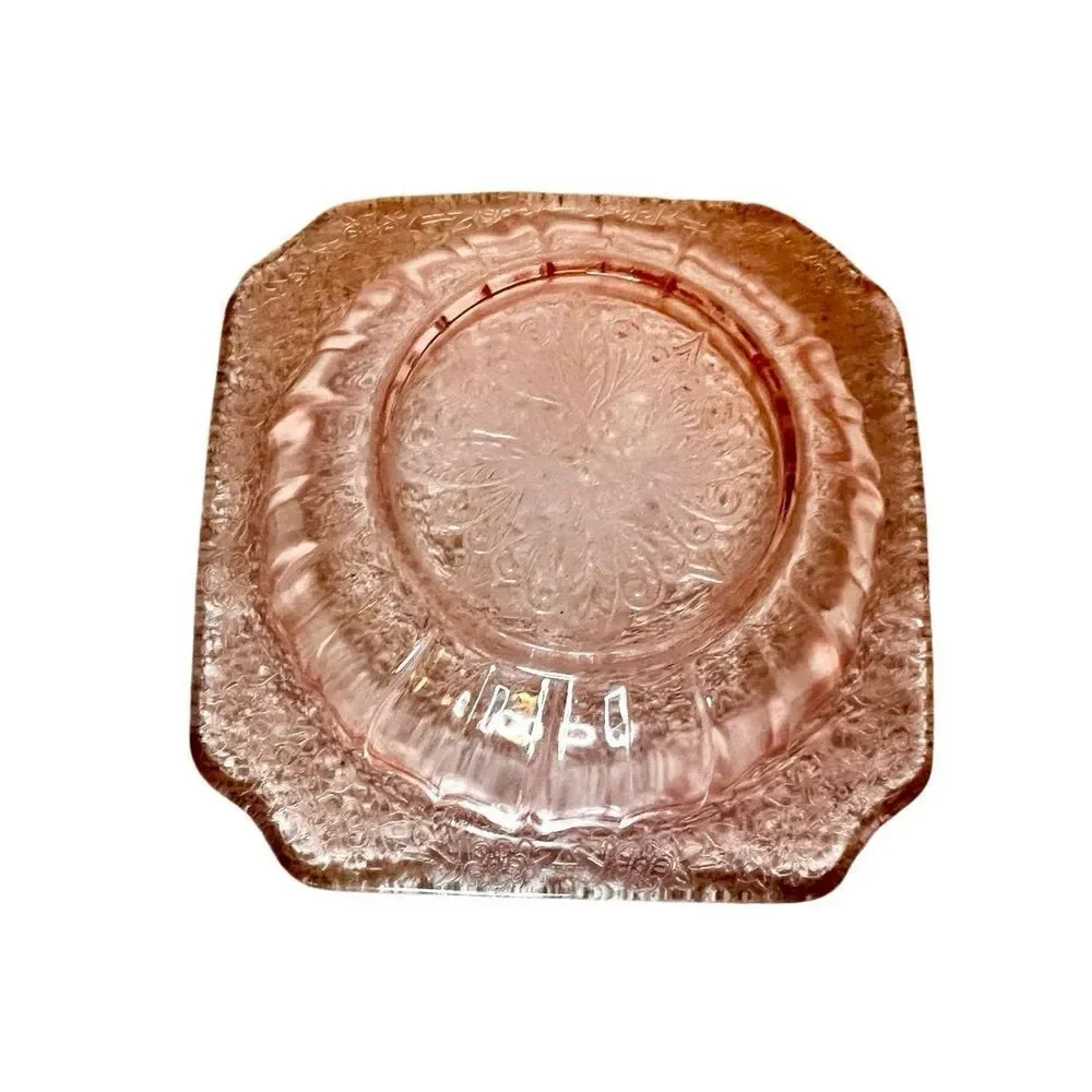 JEANNETTE GLASS CO. ADAM PINK 4-3/4